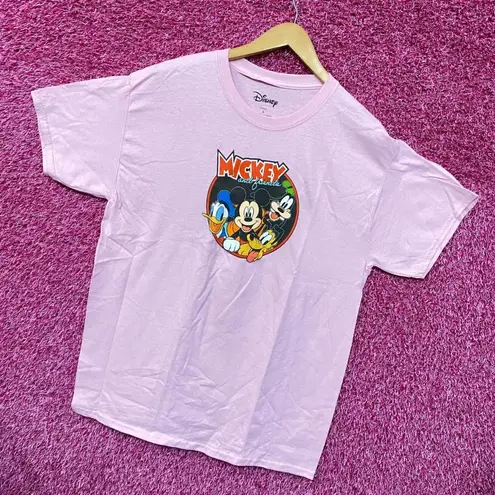 Mickey and Friends Donald Duck Pluto Goofy Disney Tee L