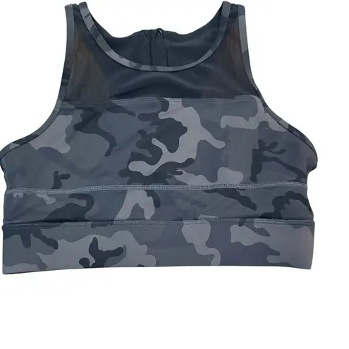 Zyia One More Rep padded Camouflage Sports Bra workout fitness activewear