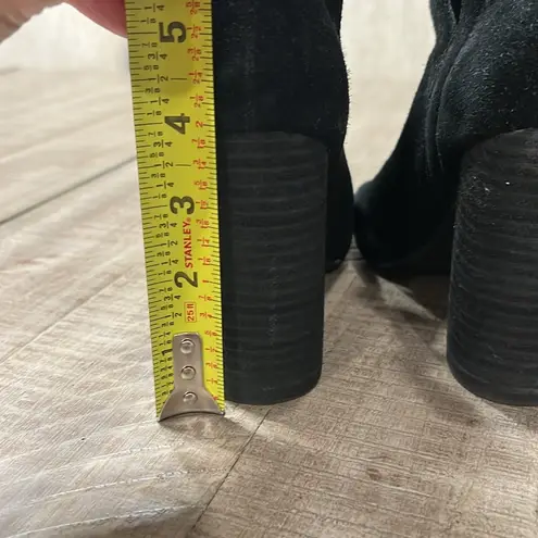 Jeffrey Campbell  black suede open toed heeled booties NWOT thumbnail 5