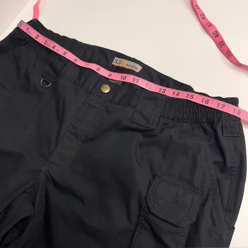 5.11 Imperfect Tactical capri pants black cargo pants size 18 regular pockets