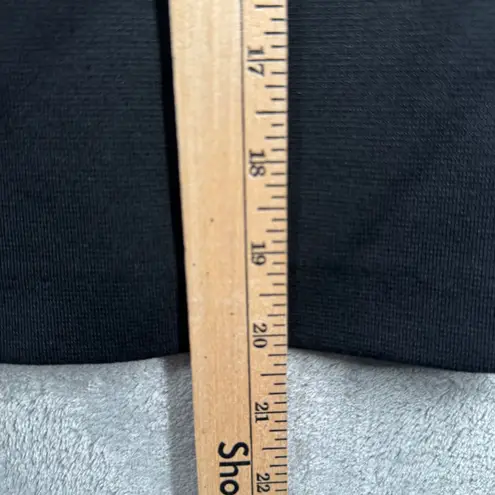 Isaac Hazan Skirt Size 6 Black Mini Silver Buckle Preppy Mod Indie Sleaze Y2K