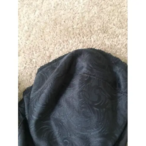 Vtg Sophistique by Smoothie Women's Strapless Teddy Strap Crotch Size 34C Black