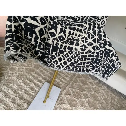 Garnet Hill Linen Shift Dress Cruise Resort Artisan Coastal Natural Fiber Tribal