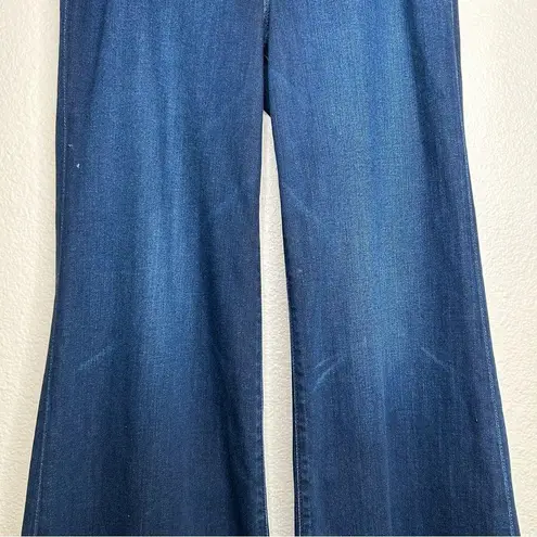 Mother The Cinch Roller Sneak jeans French Electro 28 Blue