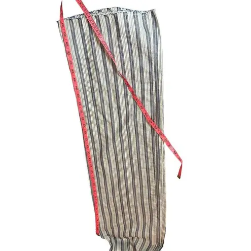 Lemlem Ami Sailor Stripe Wide Leg Pants Size 4 Blue White