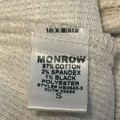 Monrow Women’s Wide Leg Ribbed Knit Pants w/Patch Style Pockets & Zipper