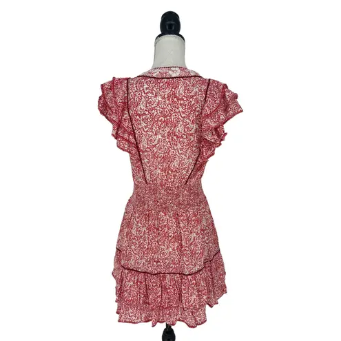 Poupette St. Barth Camila Ruffled Mini Dress