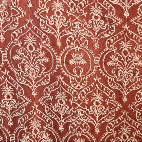 Sundance Rose Palace Embroidered Sheath Dress Sz S Romantic Boho Lace Pink