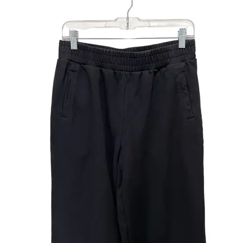 Abela Story + Co Wide Leg Cotton Sweatpants Black Women’s Size Large