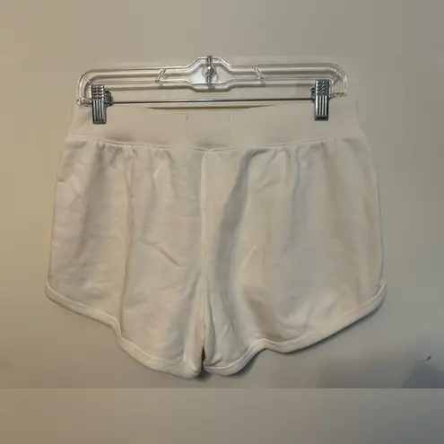 Everlane  Pull On Organic Cotton Shorts Off White Size Small