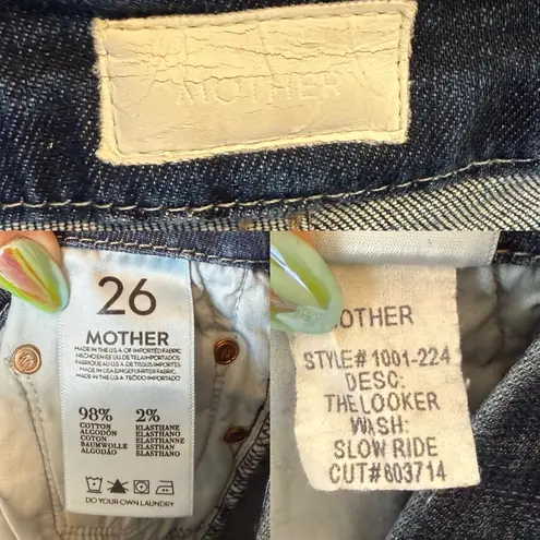 Mother The Looker Skinny Jean in Slow Ride size 26 Blue