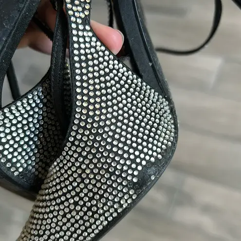 ZARA  rhinestone heels