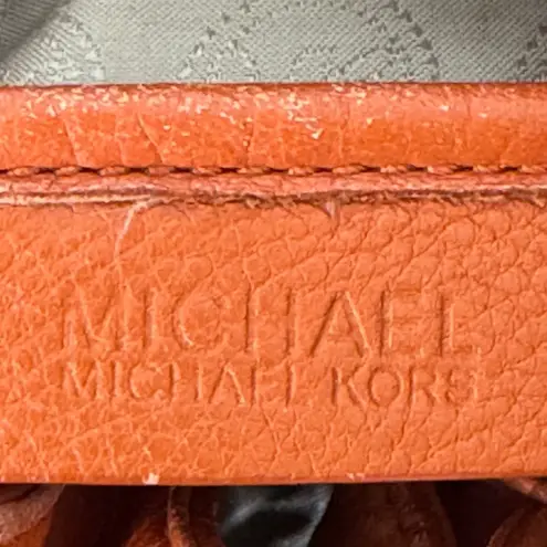 MICHAEL Michael Kors Large Jet Set Chain Ring Shoulder Tote Bag Orange