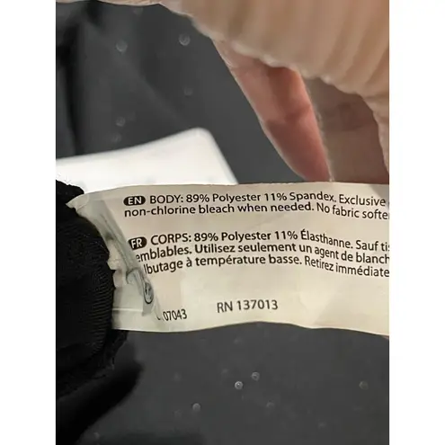 Marika Womens Leggings Sz Small Black Glitter Yoga Athletic Workout Activewear