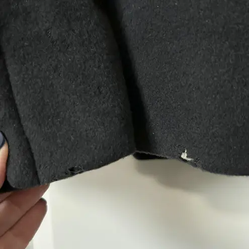 Jil Sander 100% Cashmere Oversized Long Coat in Charcoal Gray Size 36 DE 6 US