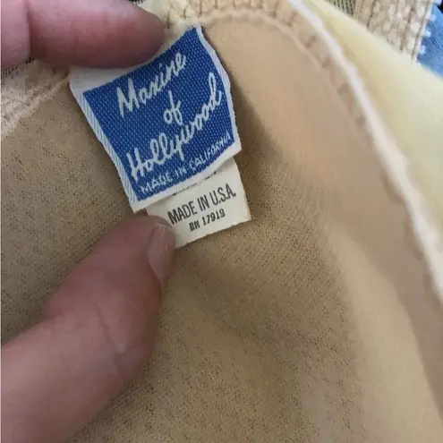 Maxine of Hollywood Blue Diamond One Piece Swimsuit Vintage