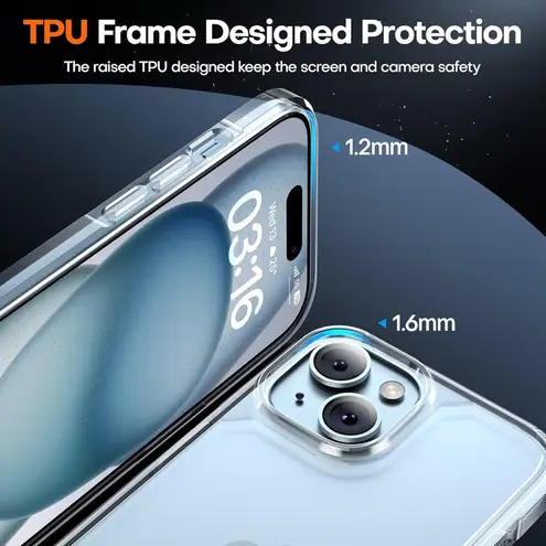 NWT Tauri iPhone 15 plus sparkly case - Image 8