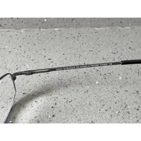 Envy EYEWEAR EE-PAMELA Gunmetal Women Rectangle Eyeglasses Frames ONLY 48-18-135