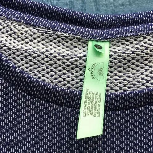 NWT Honeydew Blue Ribbed Short Sleeve Top M Size M