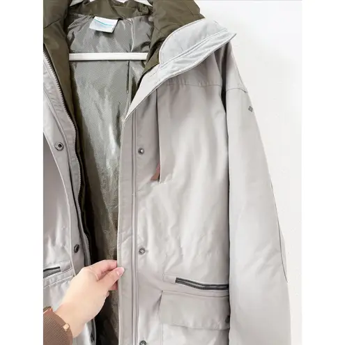 Columbia  Carson Pass Intercharge Omniheat 2-in-1 Hooded Jacket Gray Medium