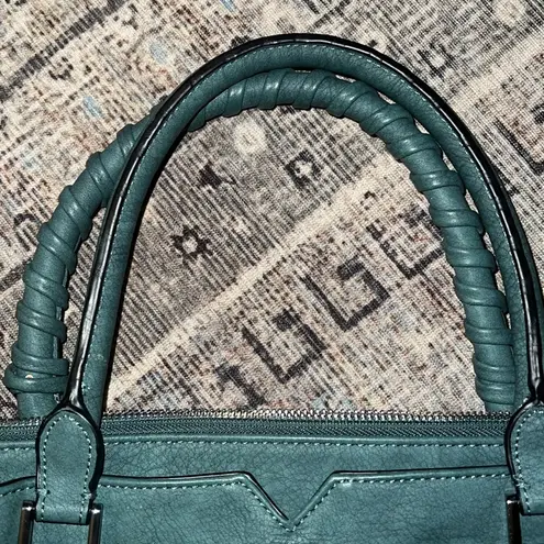 Violet Ray Free People Cameron Tote Teal Green