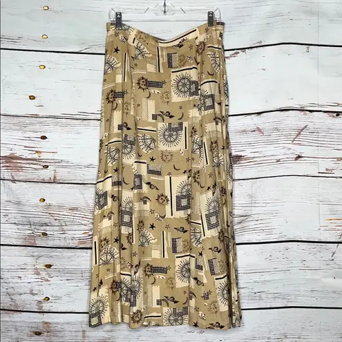 Pendleton 14 Tall Star Moon Celestial 2 Pc. Button Up Blouse & A-Line Skirt Set