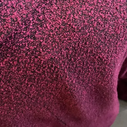 Karen Scott Fuchsia and Black Blazer Jacket Size 10