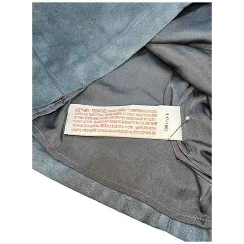 Somedays Lovin New Some Days Lovin Faux Suede Sleeveless Sweetheart Studded Dress Blue Small