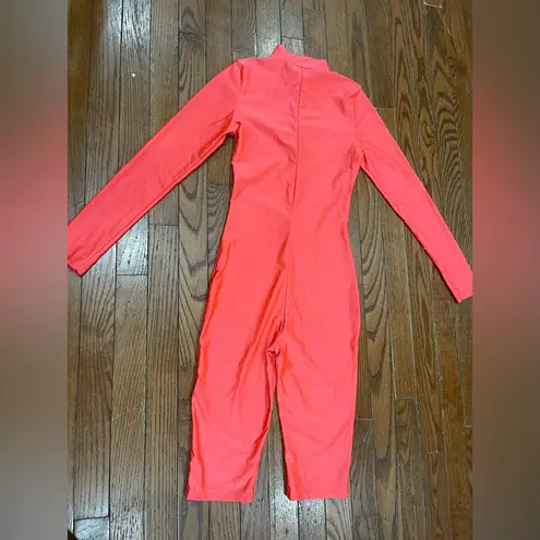 INC International Concepts Coral Jumpsuit Orange