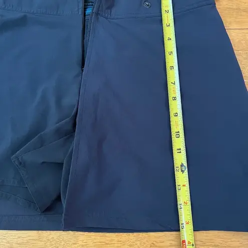 Eastern Mountain Sports Active Wear Casual Summer Black Skort Pockets, Size 6