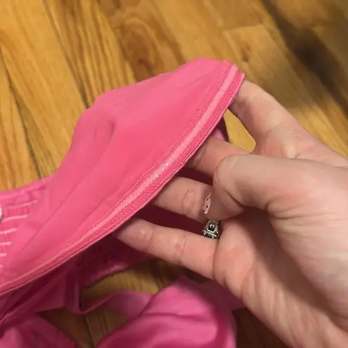 MORE TO COME Kristen Halter Mini Dress in Pink Size XL