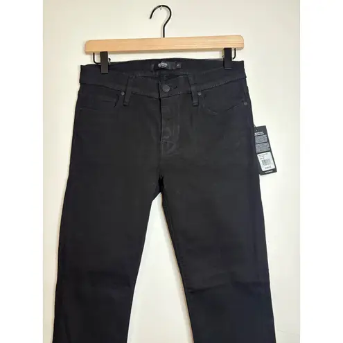 Hudson Enhance Tally Black Mid-Rise Skinny Crop Jeans Size 27