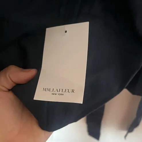 MM.LaFleur M.M. Lafleur Blueberry Imogen Stretch Linen Jacket