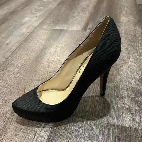 Jessica Simpson  Parisah Snake Embossed Platform Pumps