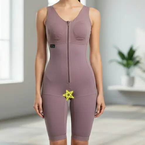 Faja The Perfect Body Shaper Full Body Compression Tan Size XL