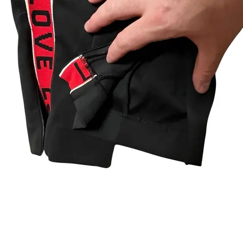 Maje Love Graphic Track Pants Women’s Size M Black Striped Joggers Casual