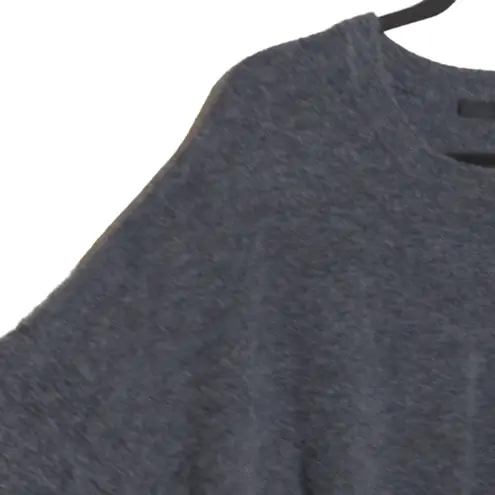 Jenni Kayne Charcoal Gray Marina Pullover Sweater Merino Wool Cashmere Blend - M