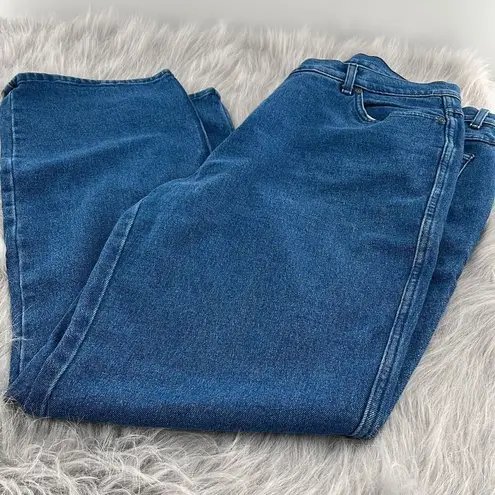 Newport News Vintage straight leg size 18 jean inseam 34”.