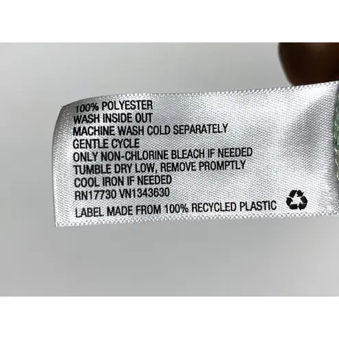 Future Collective Green Slip Dress XL Lace Trim V Neck Geometric Retro Sexy NWT