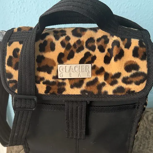 Glacier Gear Print Lunch Bag Brown