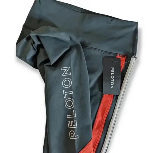 Peloton Stripe Logo Workout Leggings Athletic