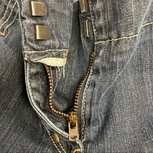 INC, International Concept, Women’s Jeans, Size 8, Blue, flare hem, 28” inseam Blue