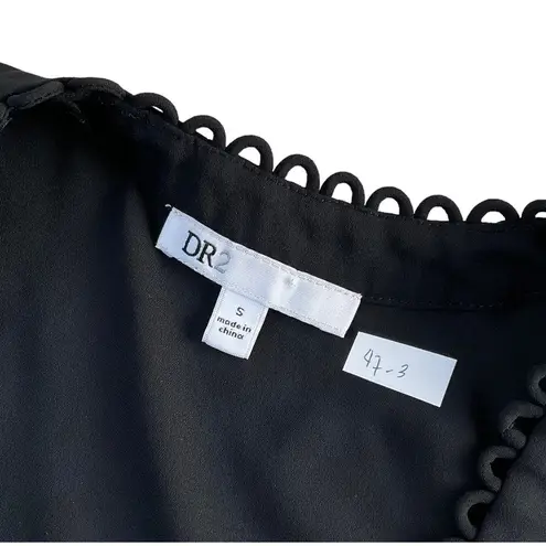 47 DR2 Black Sleeveless Tunic Women's Top Size Small | -3