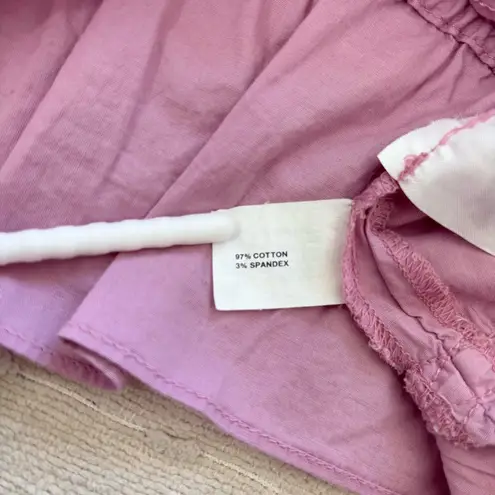 Gap  Maternity casual stretchy Pink Top zipper on the side Size‎ M