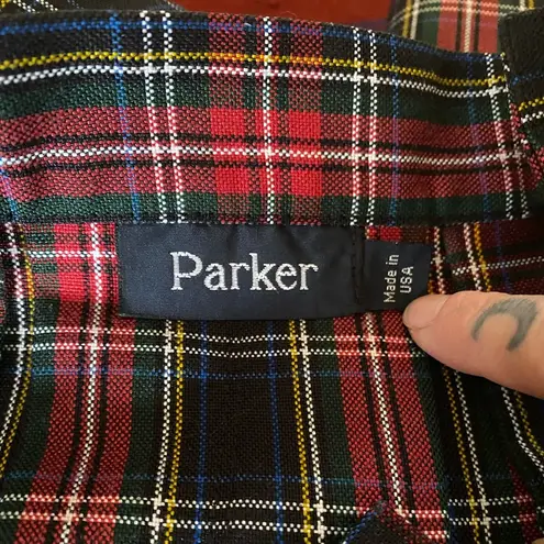 Parker VTG 90’s  Plaid Schoolgirl Skirt! S/M.