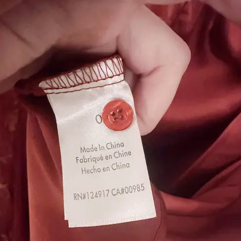 We Wore What x Danielle Bernstein Puff Sleeve Roses & Daisies Mini Dress Red