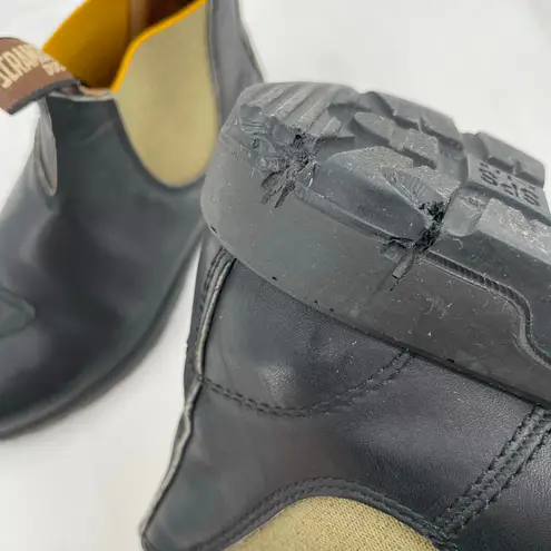 Blundstone X Ducati Scrambler Leather Chelsea Motorcycle Boots AU 4.5 FLAW