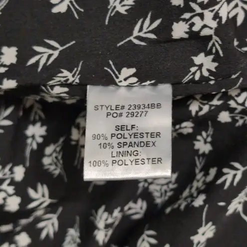 Baltic Born Brinton Velvet Blazer Black Ruched Sleeves Open Front Chic M (est)