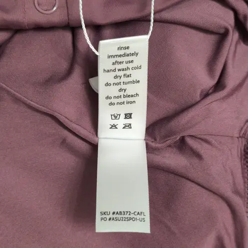 ANDIE The Snap Bottom Eco Nylon Cactus Flower Swimwear Bathing Suit Size S New