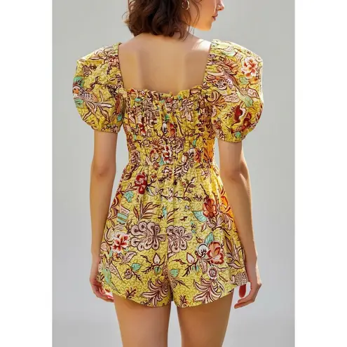 Ulla Johnson Arlo Playsuit, Calla Lily, 00 (US)